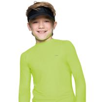 Camiseta Selene Blusa Proteção Solar UV50+ Em Manga Longa Infantil Unissex Praia Piscina