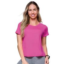 Camiseta Selene Dry - Rosa chiclete
