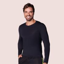 Camiseta Selene Manga Longa De Proteção Solar UV50+ Masculina Lisa Básica Original