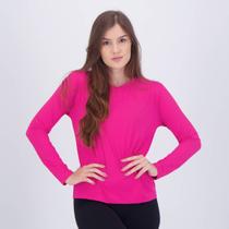 Camiseta Selene Proteção UV50+ Manga Longa Feminina Rosa