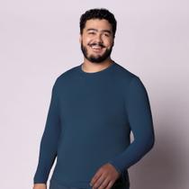 Camiseta Selene Proteção UV50+ Masculina Manga Longa Tamanho Especial