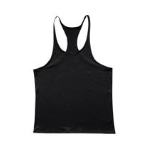 Camiseta Sem Mangas Casual Para Treino Em Tamanho Grande Para Homens, Cor Sólida, Estilo