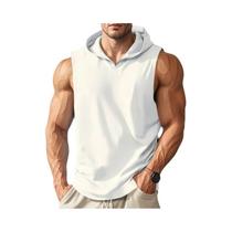 Camiseta Sem Mangas Com Capuz Para Homens, Verão, Basquete, Corrida, Treinamento, Secagem Rápida, Camiseta Sem Mangas Com Capuz Para Homens, Verão, Basquete, Corrida, Treinamento, Secagem Rápida,