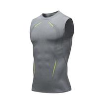 Camiseta Sem Mangas De Compressão De Secagem Rápida Para Homens, Ideal Para Corrida, Academia,