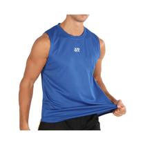 Camiseta Sem Mangas Em Malha Para Homens, Ideal Para Musculação, Corrida E Fitness No Verão