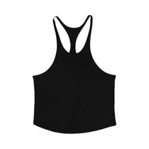 Camiseta Sem Mangas Para Fitness Masculino Com Alças Finas Para Treinamento De Musculação