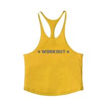 Camiseta Sem Mangas Para Musculação Masculina, Top De Academia Leve Com Alças Firmes