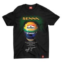 Camiseta Senna Capacete