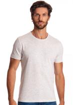 Camiseta Sergio K Masculina Back To Basics Cinza Mescla