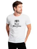 Camiseta Sergio K Masculina Beer Machine Branca