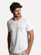 Camiseta Sergio K Masculina Farra Branca