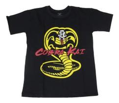 Camiseta Série Cobra Kai Blusa Adulto Unissex Epi294 BM Camiseta Série Cobra Kai Blusa Adulto Unissex Epi294 BM