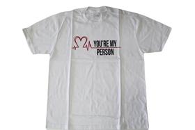 Camiseta Série Greys Anatomy You're My Person Blusa Adulto Unissex Fl4086 BM