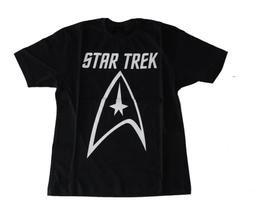 Camiseta Série Star Trek Spock Capitão Kirk Blusa Adulto Unissex Fc116 bm