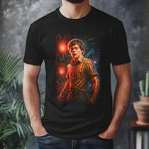 Camiseta Serie Stranger Things Jonathan 100% Algodao