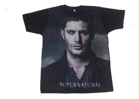 Camiseta Série Supernatural Dean Winchester Blusa Adulto Unissex S043 BM