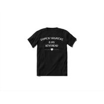 Camiseta série - The Vampire Diaries - Damon - Baby look - Blusa Feminina - KOUPES