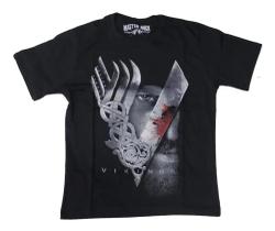 Camiseta Série Vikings Ragnar Blusa Unissex Adulto Mr1098 BM Camiseta Série Vikings Ragnar Blusa Unissex Adulto Mr1098 BM