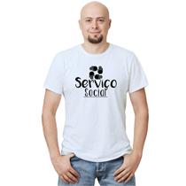 Camiseta Serviço Social Personalizada Universitária