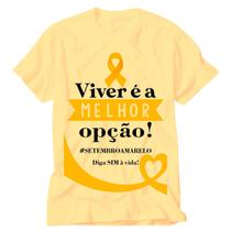 Camiseta Setembro Amarelo Acredite Você É Mais Forte