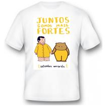 Camiseta Setembro Amarelo Blusa contra o Suicídio - Bella Gis
