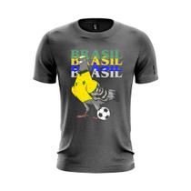 Camiseta Shap Life Academia Gym Pombo Brasil Corrida