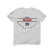 Camiseta Shaquille O'neal Basquete Camiseta Miami Heatt Camiseta Shaquille O'neal Basquete Camiseta Miami Heatt