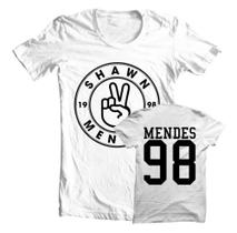 Camiseta Shawn Mendes 98 Unissex Novidade