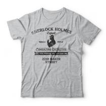 Camiseta Sherlock Holmes Studio Geek Camiseta Sherlock Holmes Studio Geek