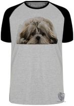 Camiseta Shih-tzu Blusa Plus Size extra grande adulto ou infantil