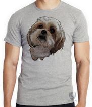 Camiseta Shih-tzu fofo Blusa criança infantil juvenil adulto camisa tamanhos Camiseta Shih-tzu fofo Blusa criança infantil juvenil adulto camisa tamanhos