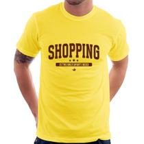 Camiseta Shopping is the only sport I need - Foca na Moda