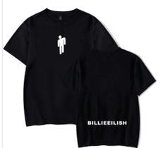 Camiseta Show Billie Eilish Cantora - Camisa Unissex