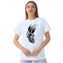 Camiseta Signo Câncer Tribal Camisa Personalizada Blusa Adulto Algodão com Poliéster