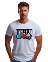 Camiseta Simple Plan Rock Alternativo Emo 2024 M03