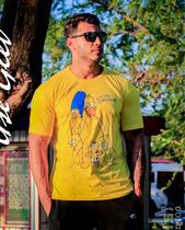 Camiseta Simpsom Familia Adulto Camiseta Simpsom Familia Adulto
