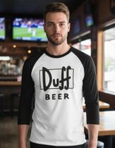 Camiseta Simpsons Duff Beer Raglan SVK