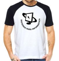 Camiseta sistemas para informática camisa profissão