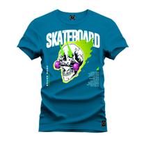 Camiseta Skate Board Algodão Estampada Unissex Nexstar Varias Cores