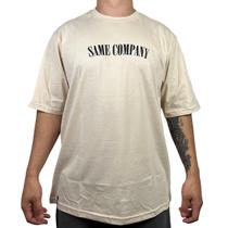 Camiseta Skate Same Company Bege
