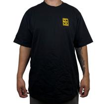 Camiseta Skate Same Icon Dourado Preto