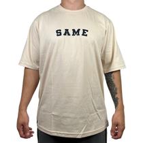 Camiseta Skate Same Logo Bege