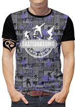 Camiseta Skate Skatista PLUS SIZE Esqueite Masculina Bnd Camiseta Skate Skatista PLUS SIZE Esqueite Masculina Bnd
