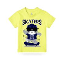 Camiseta Skaters Bear Menino 100% Algodão Camiseta Skaters Bear Menino 100% Algodão