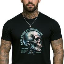 Camiseta Skeleton Enthusiasm Crânio Caveira