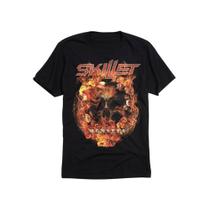 Camiseta Skillet Monster Preta Camiseta Skillet Monster Preta