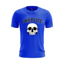 Camiseta Skul Caveira Shap Life Academia Gym Corrida