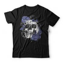 Camiseta Skull Nature Studio Geek Camiseta Skull Nature Studio Geek