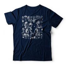 Camiseta Skull Pattern Studio Geek Camiseta Skull Pattern Studio Geek