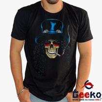 Camiseta Slash 100% Algodão Guns N Roses Rock Geeko